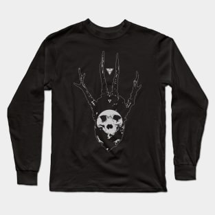 Horned Skull Long Sleeve T-Shirt
